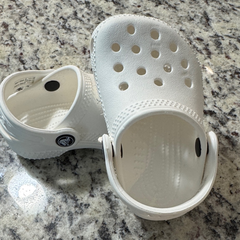 CROCS Kids White Sandals